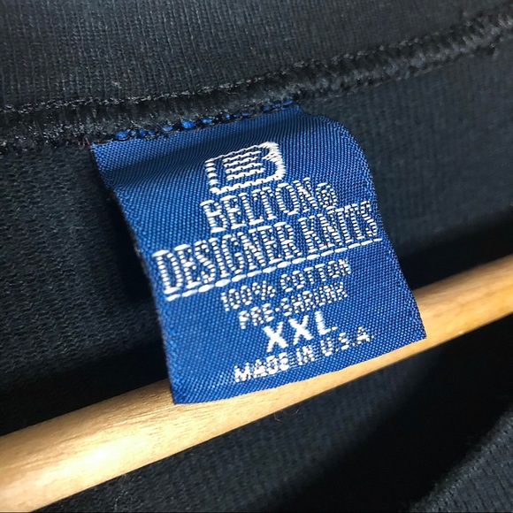 Vintage Made in USA Black Crew Embroidered Shirt - Picture 4 of 4